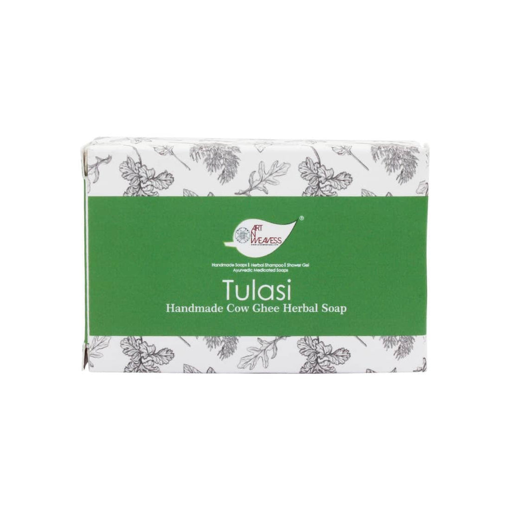 Tulasi Cow Ghee Herbal Soap Gift Pack - Pack of 2