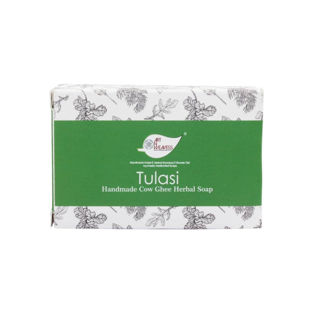 Tulasi Cow Ghee Herbal Soap Gift Pack - Pack of 2