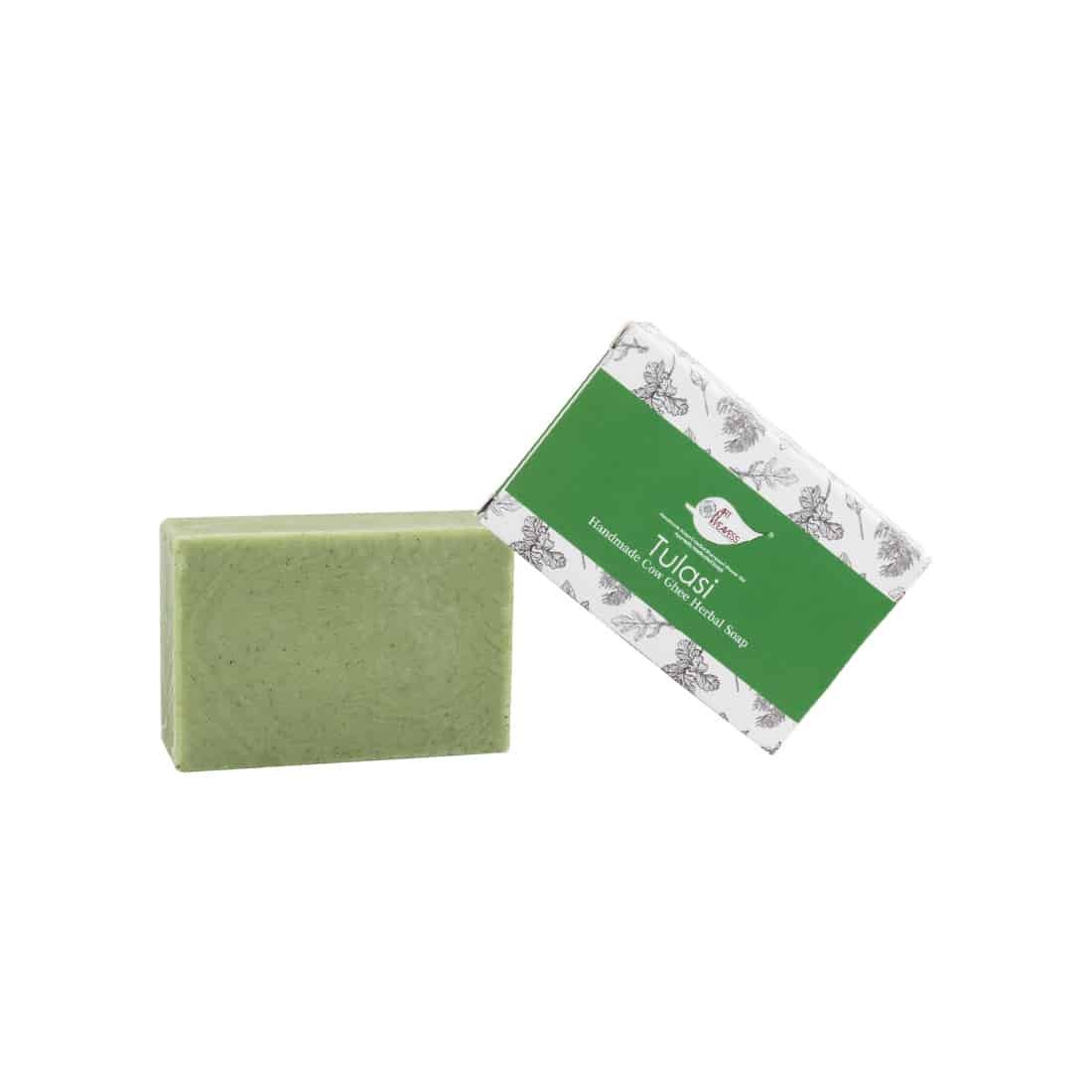 Tulasi Cow Ghee Herbal Soap Gift Pack - Pack of 2