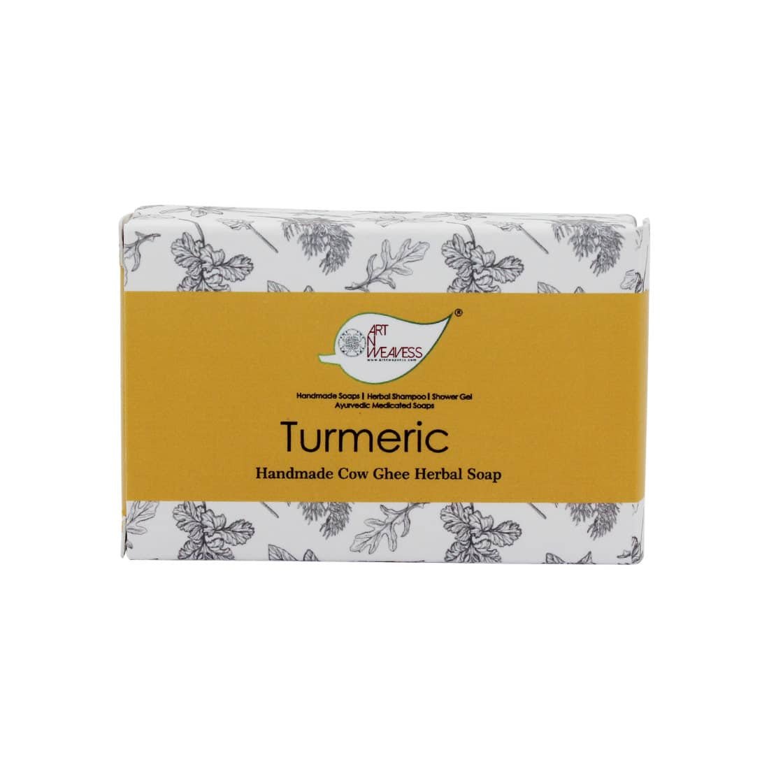 Turmeric Cow Ghee Herbal Soap Gift Pack - Pack of 2