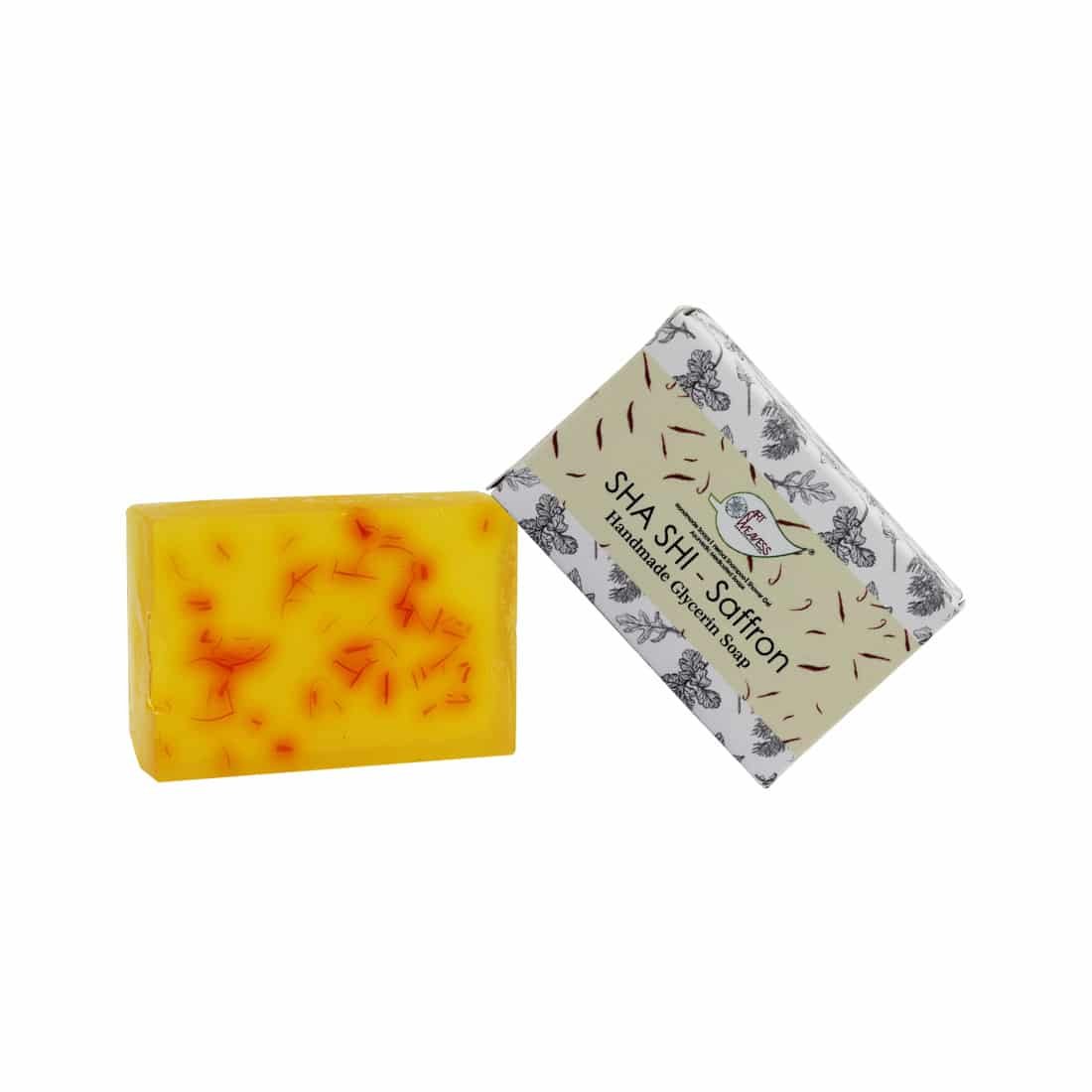 SHA SHI Saffron Glycerin Handmade Soap Gift Pack - Pack of 2
