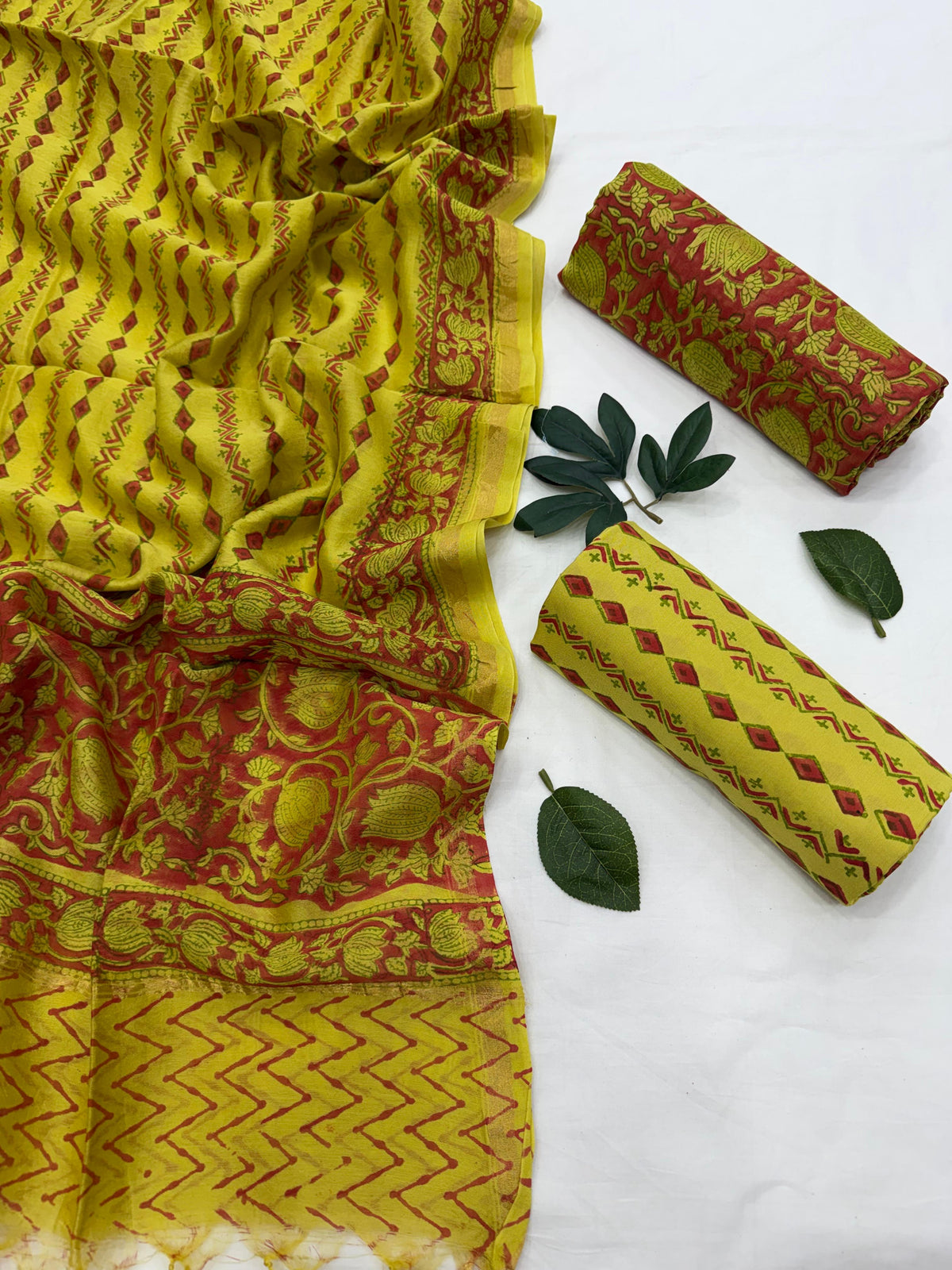 Chanderi Silk Suit
