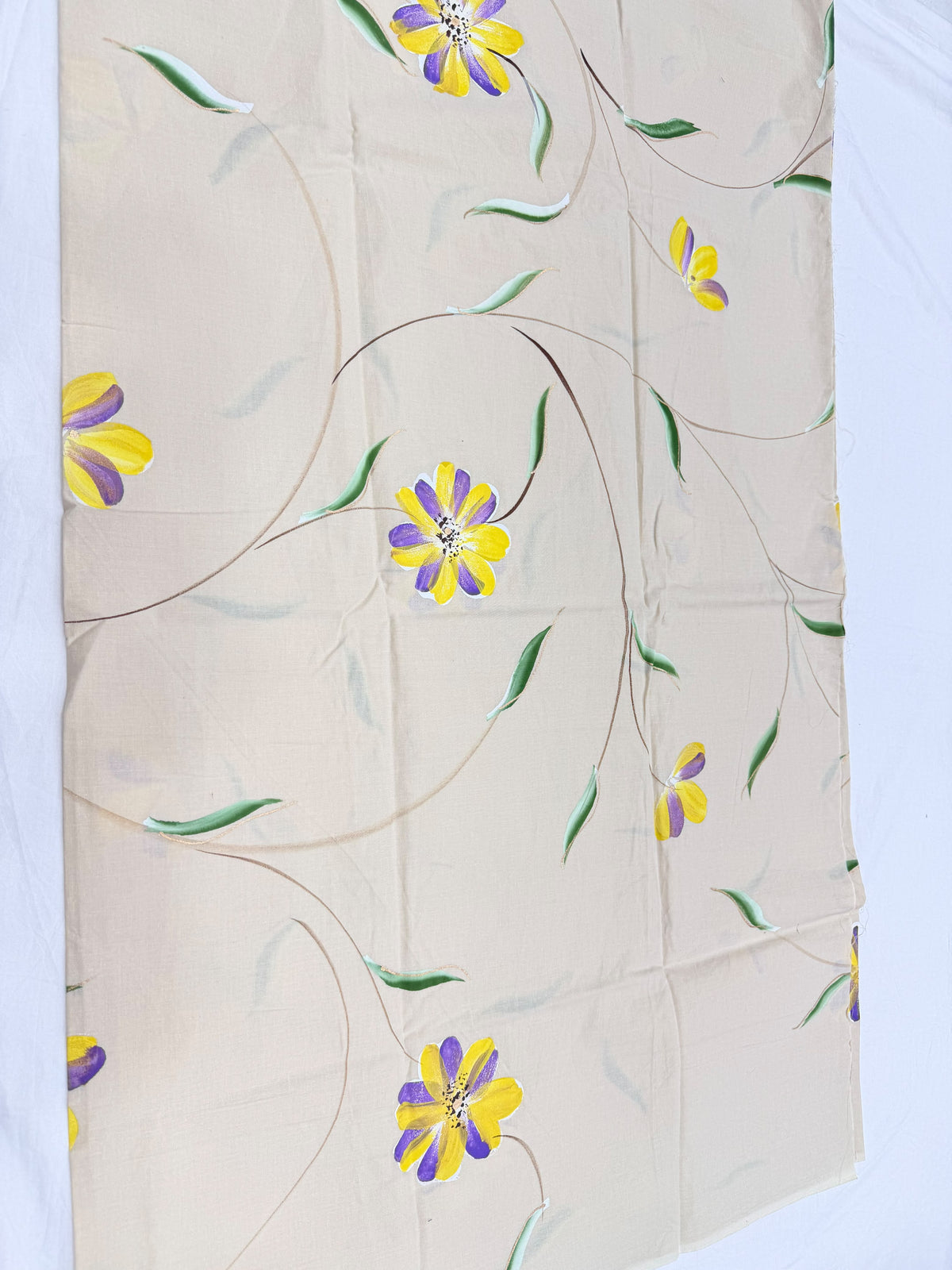 Cotton Suit with Chiffon Dupatta