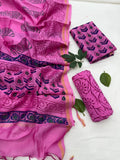 Chanderi Silk Suit Set