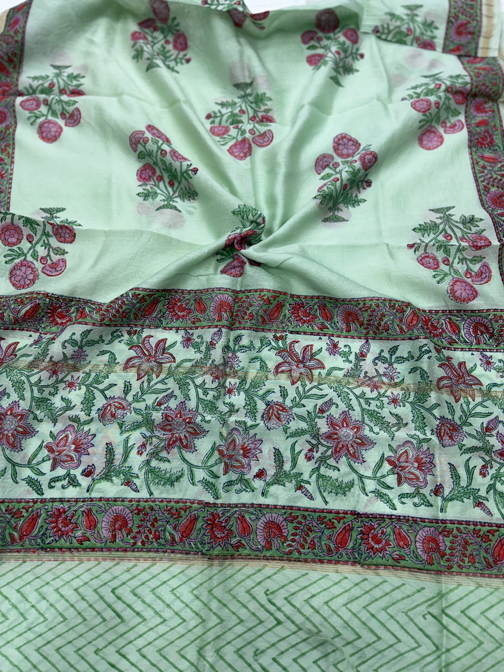 Chanderi Silk Suit Set