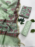 Chanderi Silk Suit Set