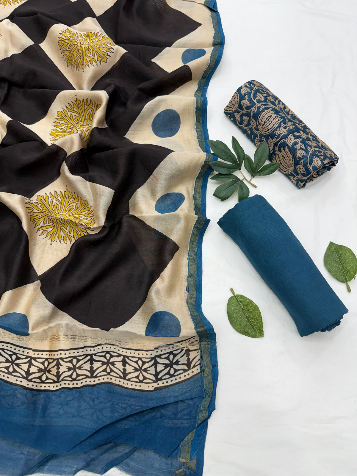 Chanderi Silk Suit Set