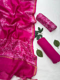 Chanderi Silk Suit Set
