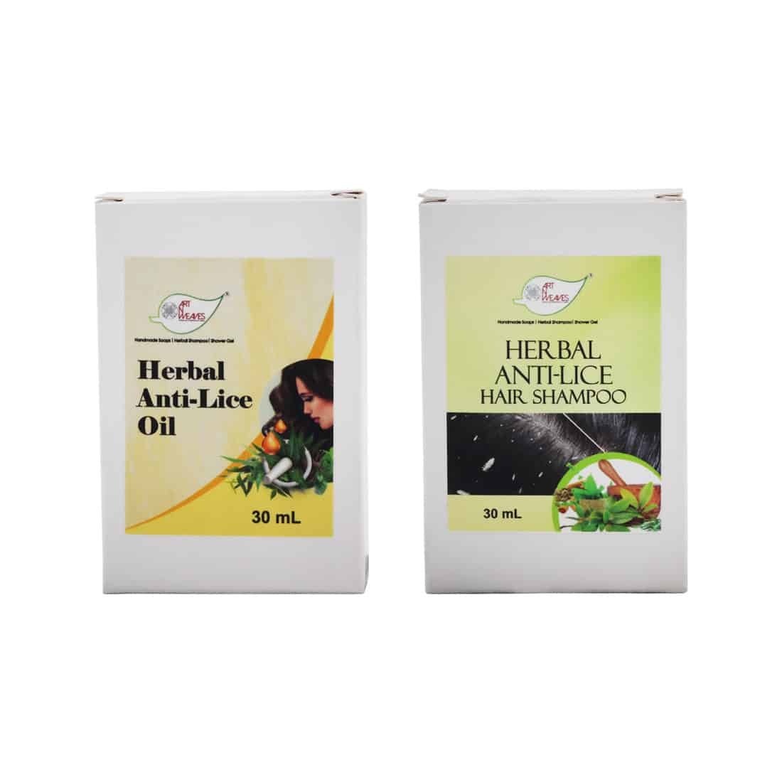 Herbal Anti-LICE Hair Oil &  Shampoo Combo Pack