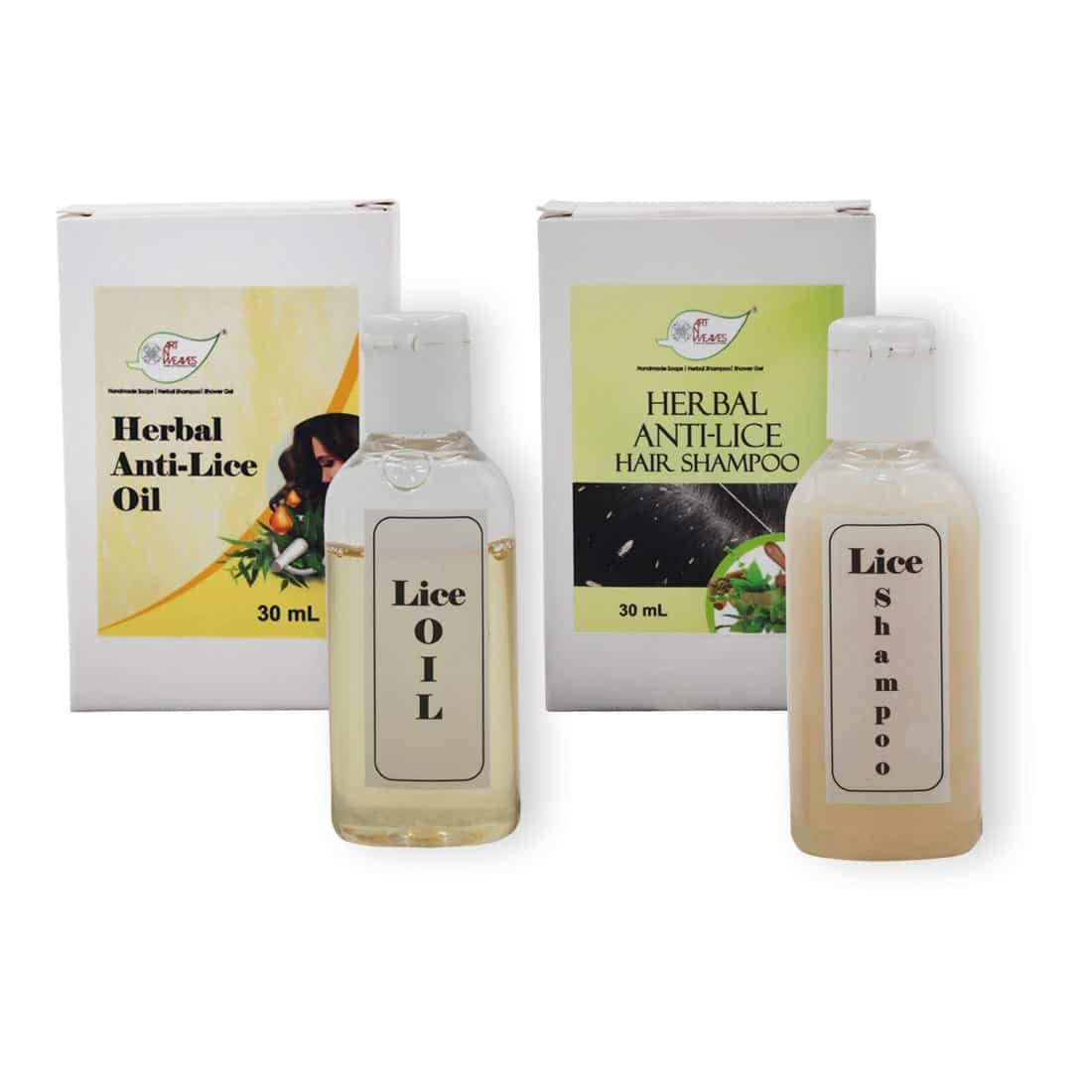 Herbal Anti-LICE Hair Oil &  Shampoo Combo Pack