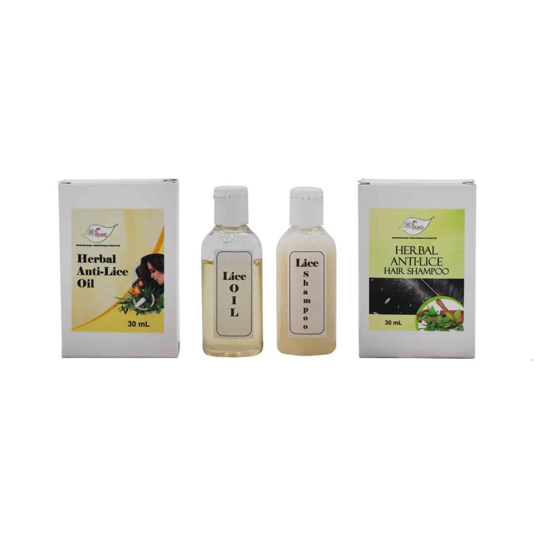 Herbal Anti-LICE Hair Oil &  Shampoo Combo Pack
