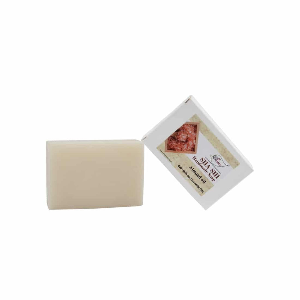 Almond Oil Essential Oil Bath salt Handmade Soap NT – Economy Pack 3