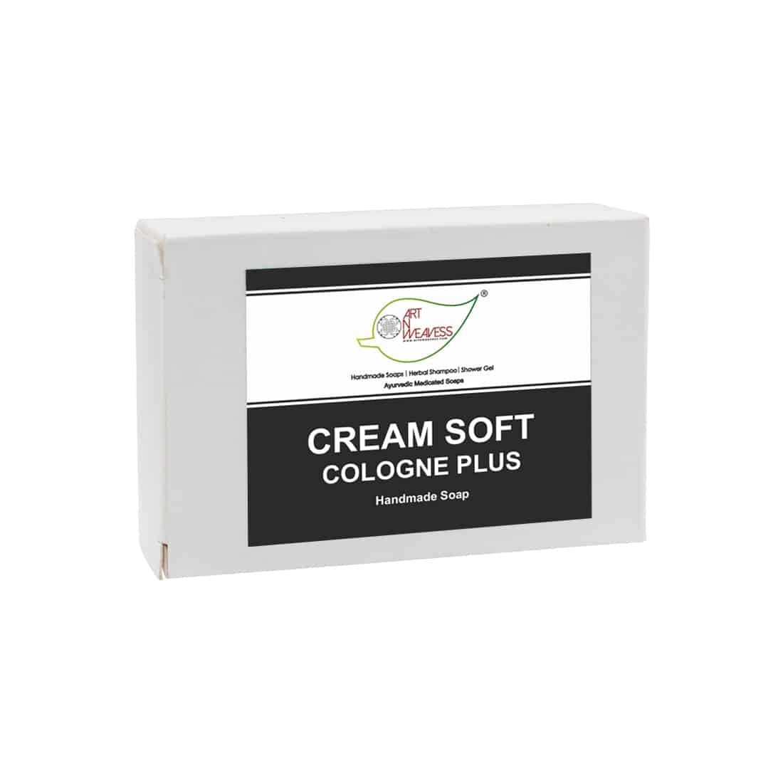 Cream Soft COLOGNE Plus Handmade Soap NT - Pack of 2