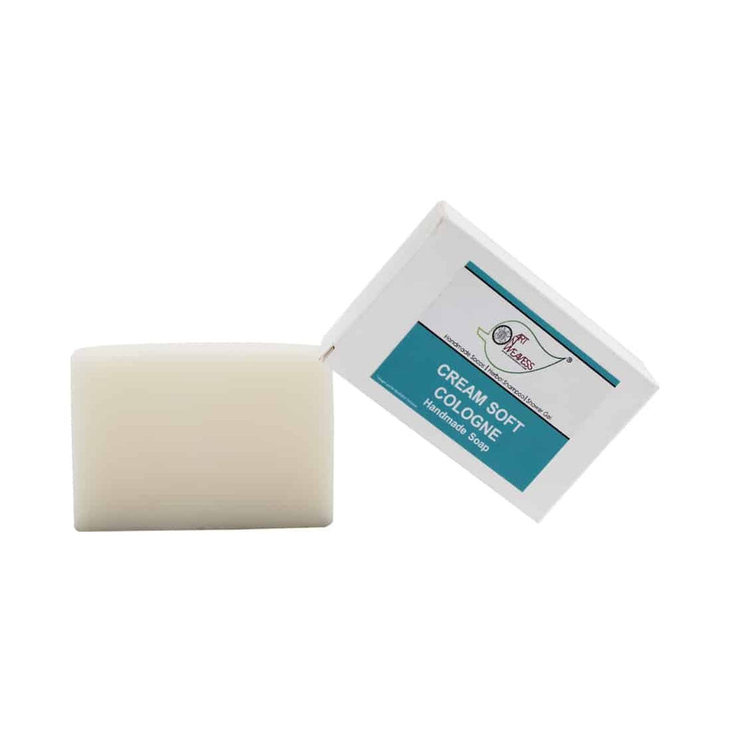 Cream Soft Cologne Handmade Soap NT – Economy Pack 5