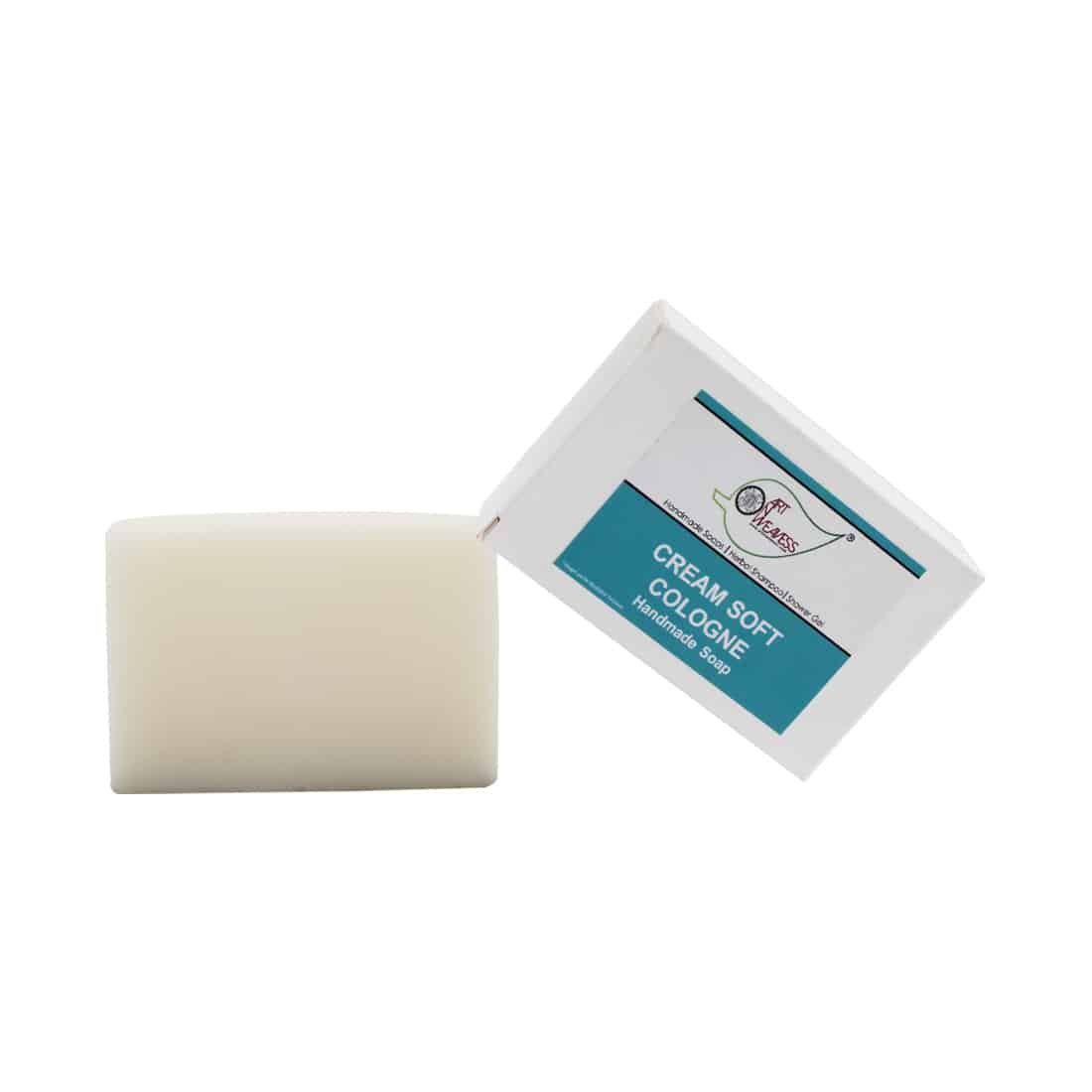 Cream Soft Cologne Handmade Soap NT – Economy Pack 5
