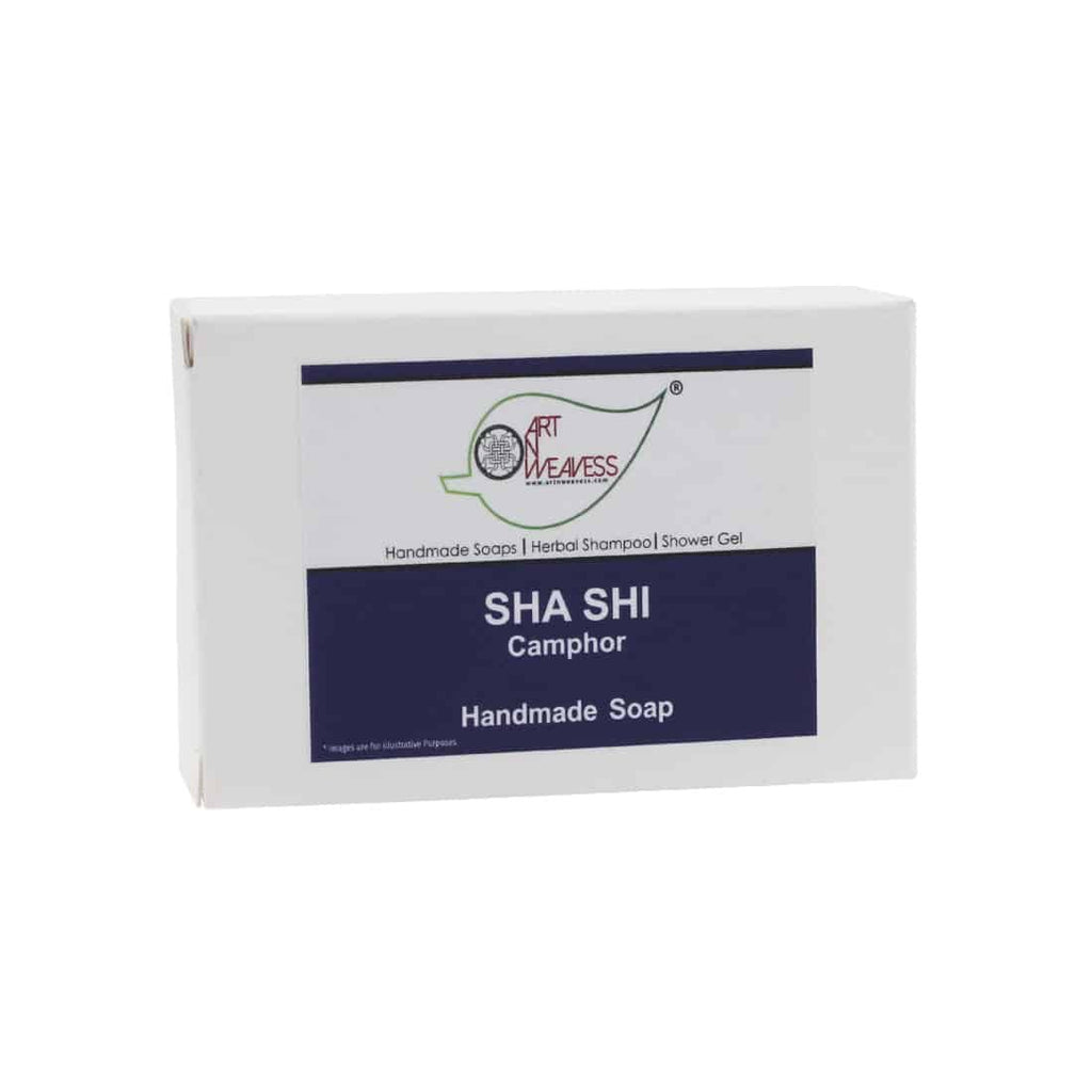 SHA SHI Camphor Handmade Soap - Pack of 2