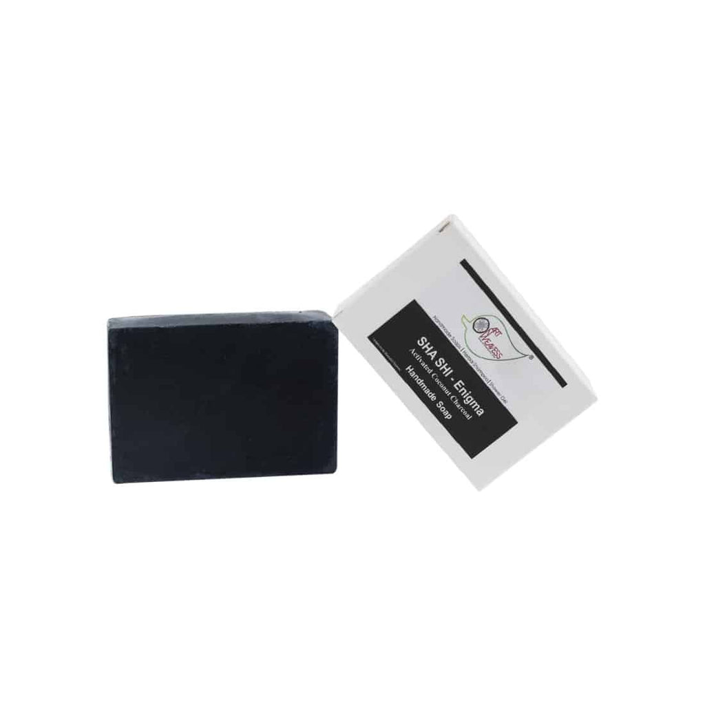 SHA SHI Activated Coconut Charcoal ENIGMA Handmade Soap NT – Economy Pack 5
