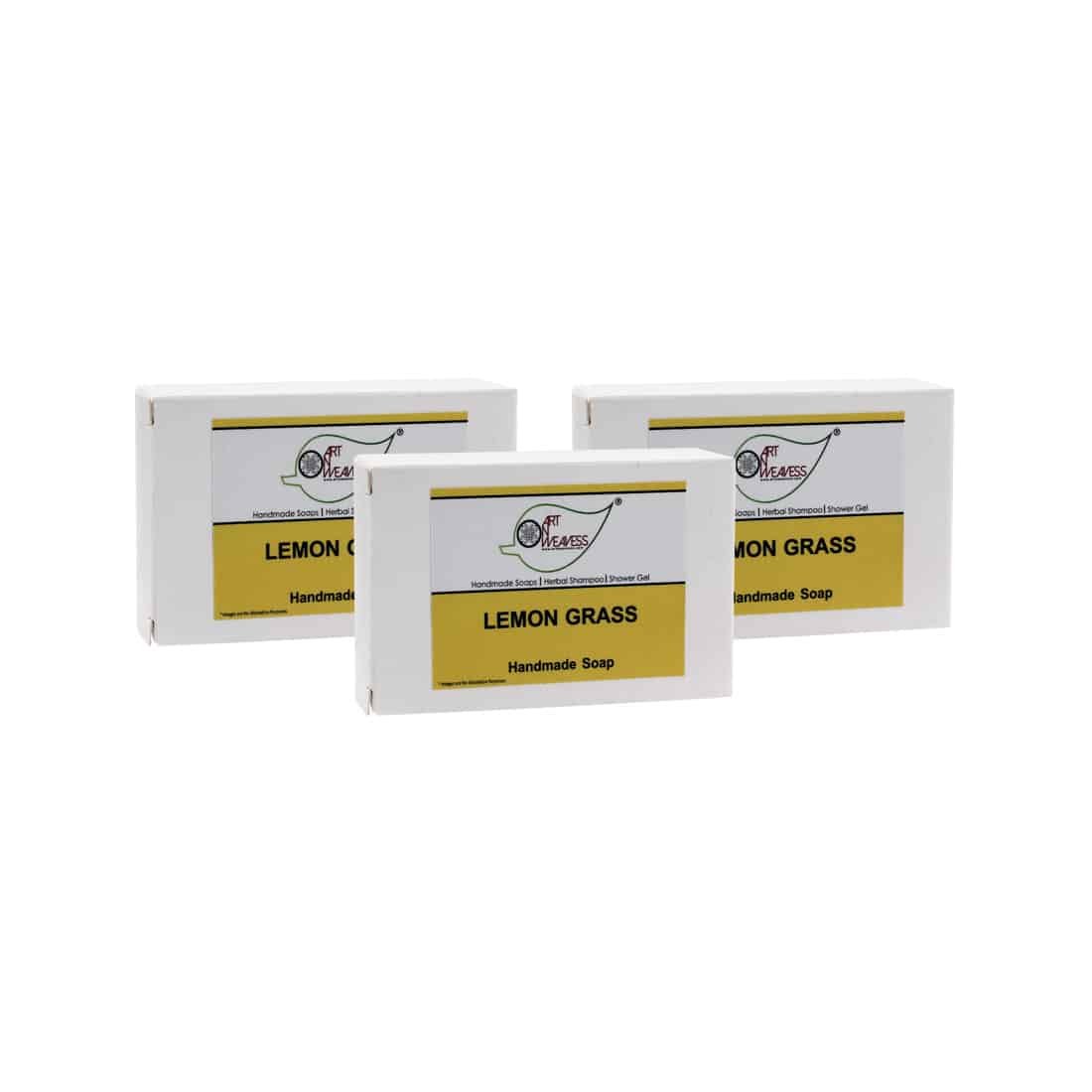 Lemon Grass Handmade Soap NT – Economy Pack 3