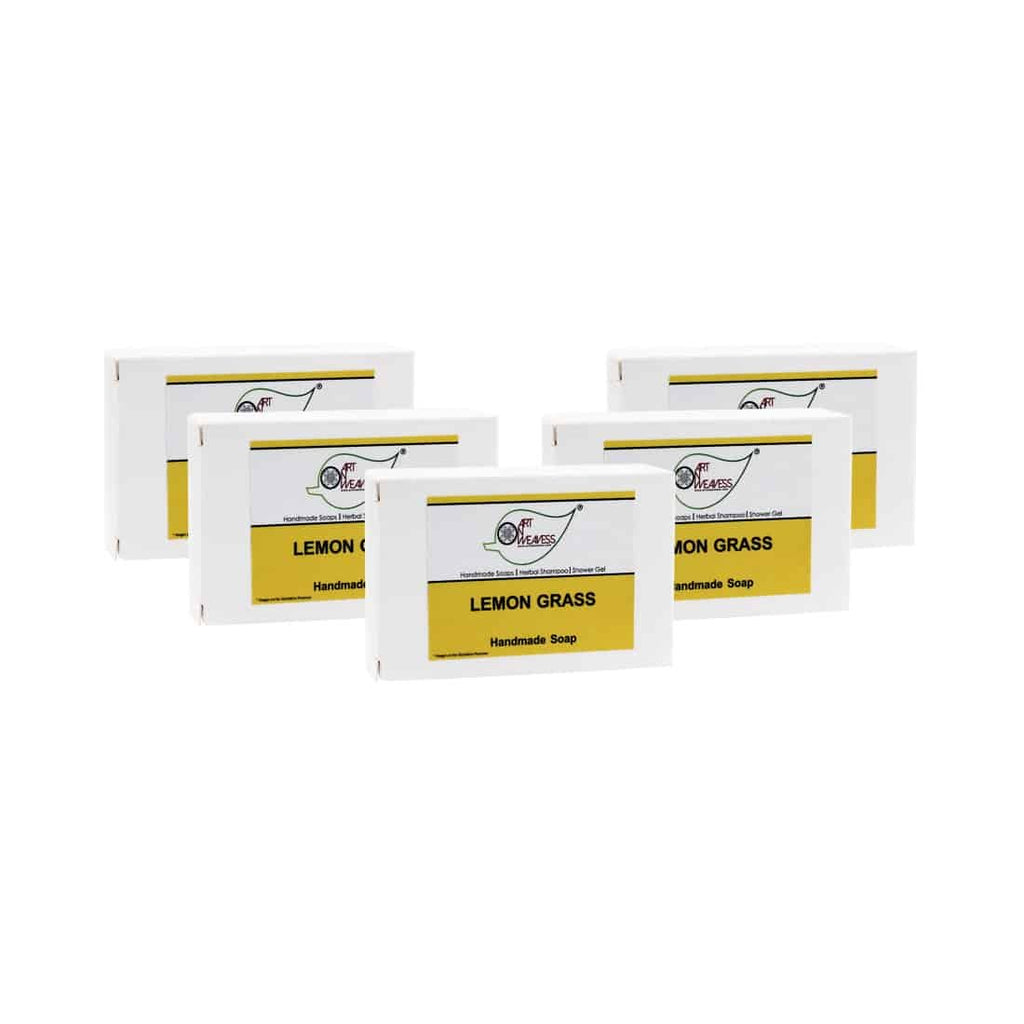 Lemon Grass Handmade Soap NT – Economy Pack 5