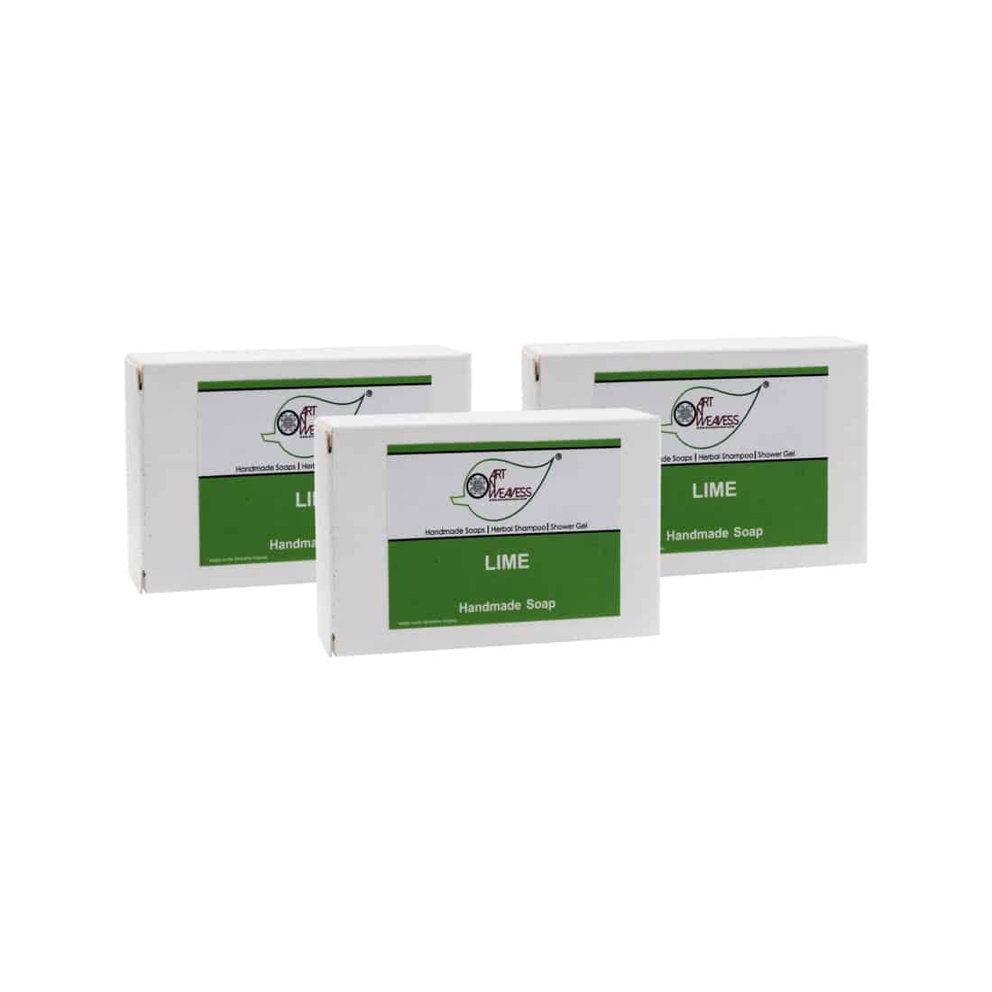 Lime Handmade Soap NT – Economy Pack 3