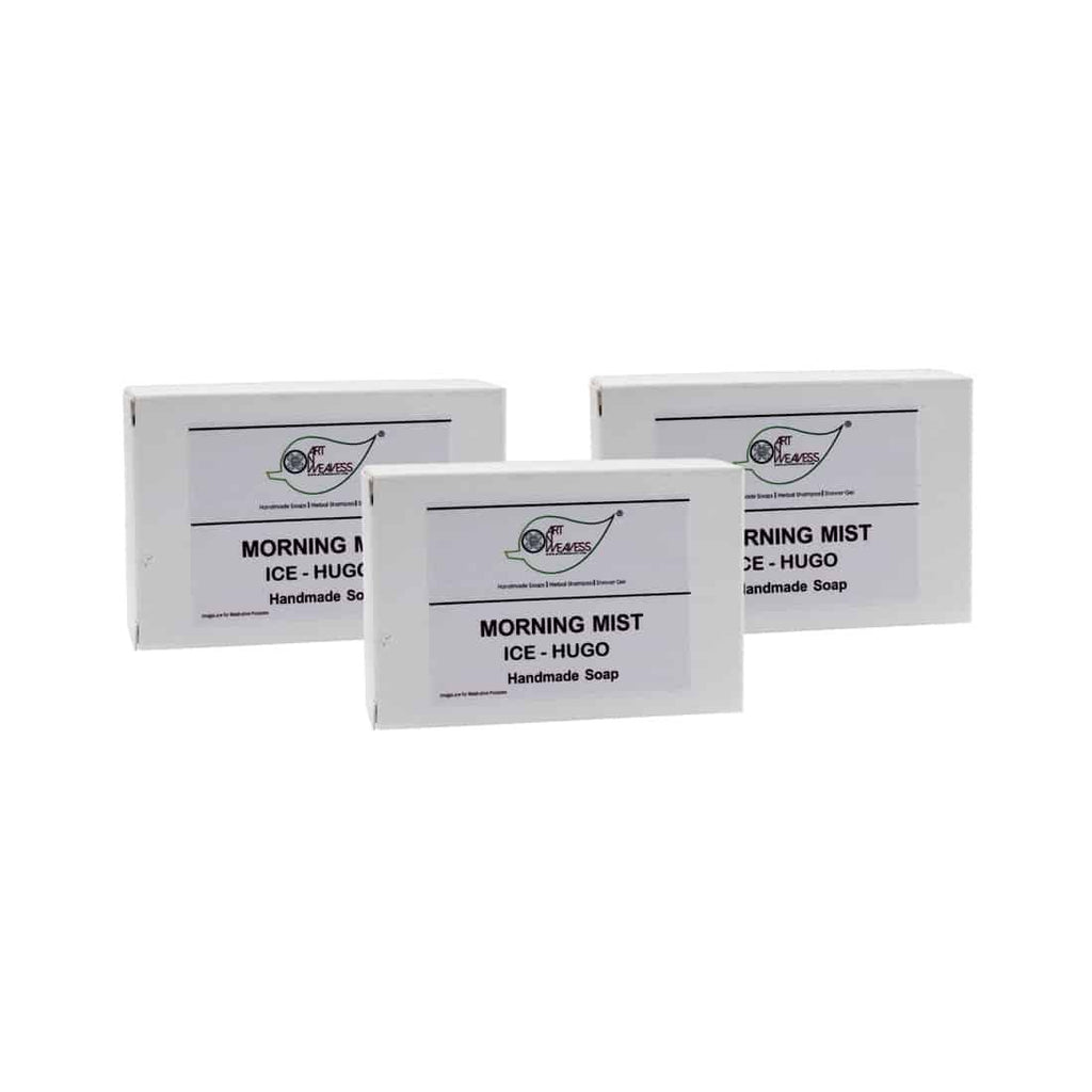 Morning Mist ICE HUGO Handmade Soap NT – Economy Pack 3