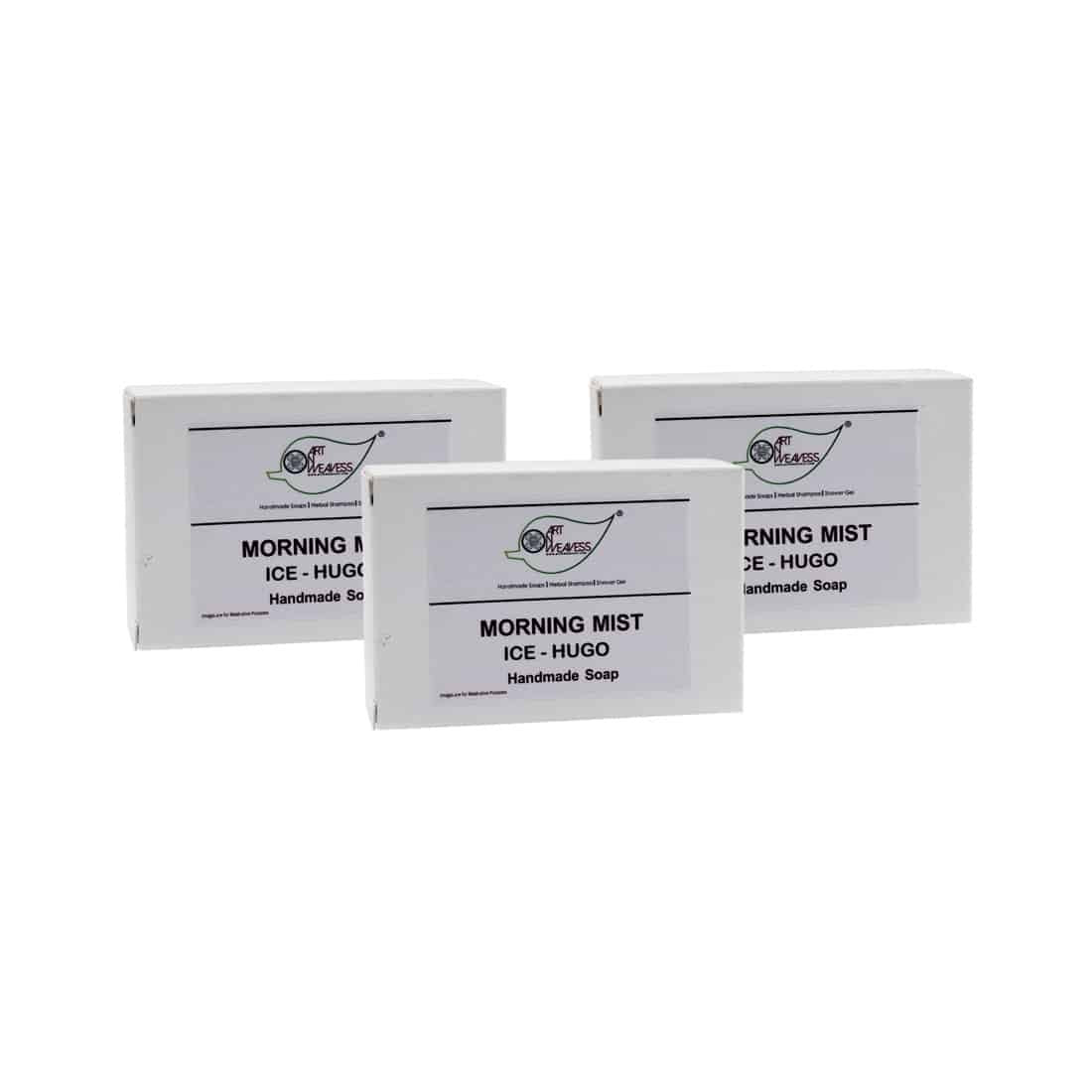 Morning Mist ICE HUGO Handmade Soap NT – Economy Pack 3