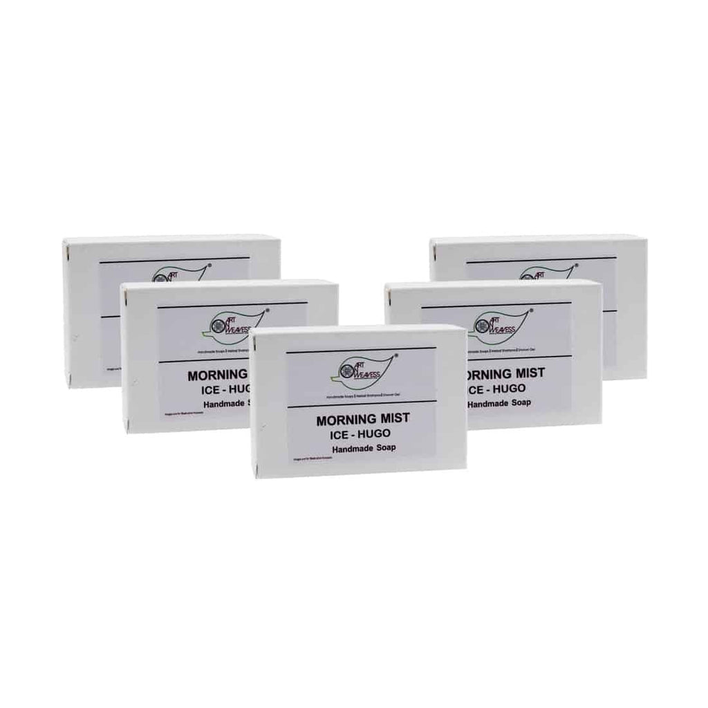 Morning Mist ICE HUGO Handmade Soap NT – Economy Pack 5