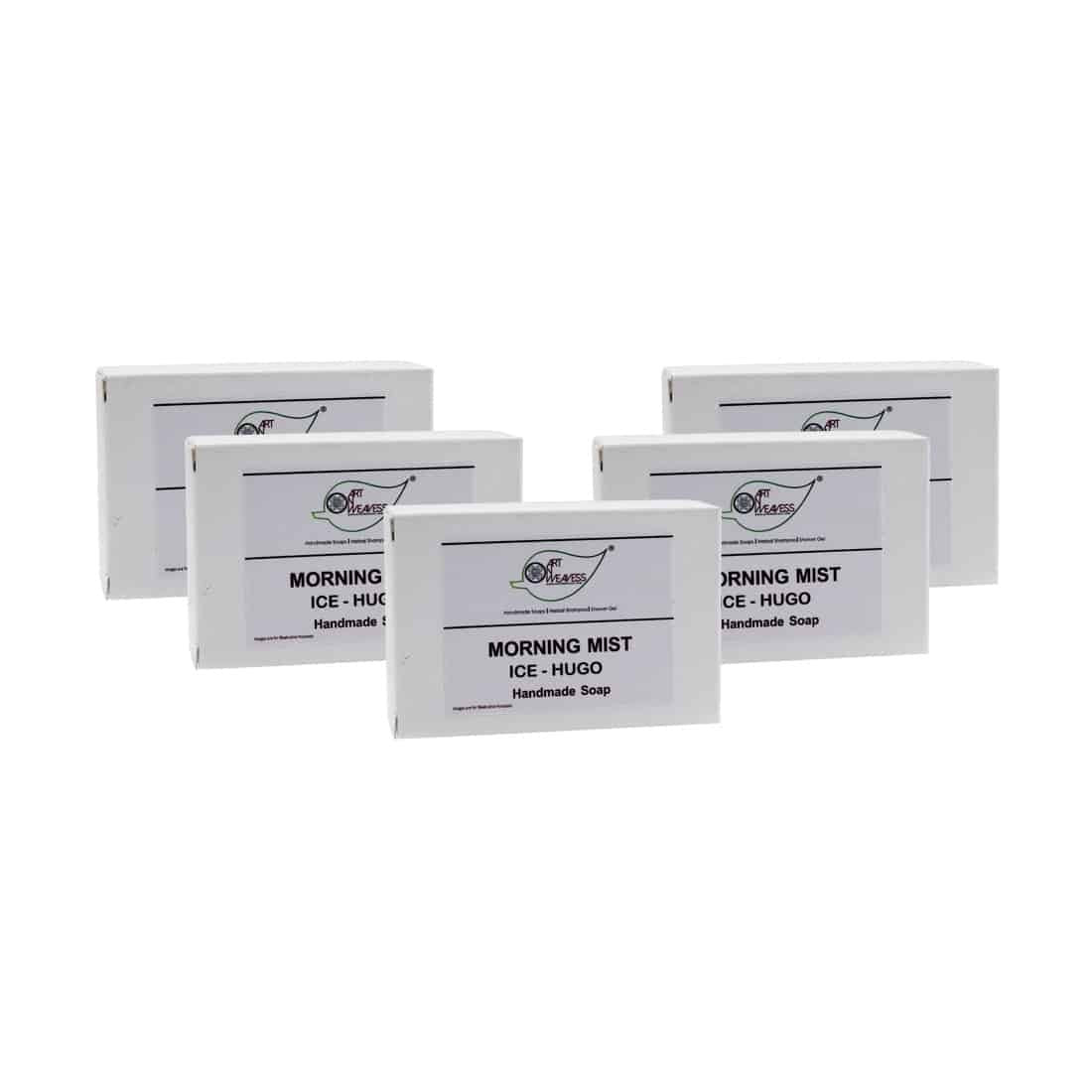 Morning Mist ICE HUGO Handmade Soap NT – Economy Pack 5