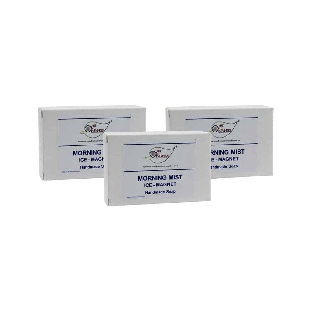 Morning Mist ICE MAGNET Handmade Soap NT – Economy Pack 3