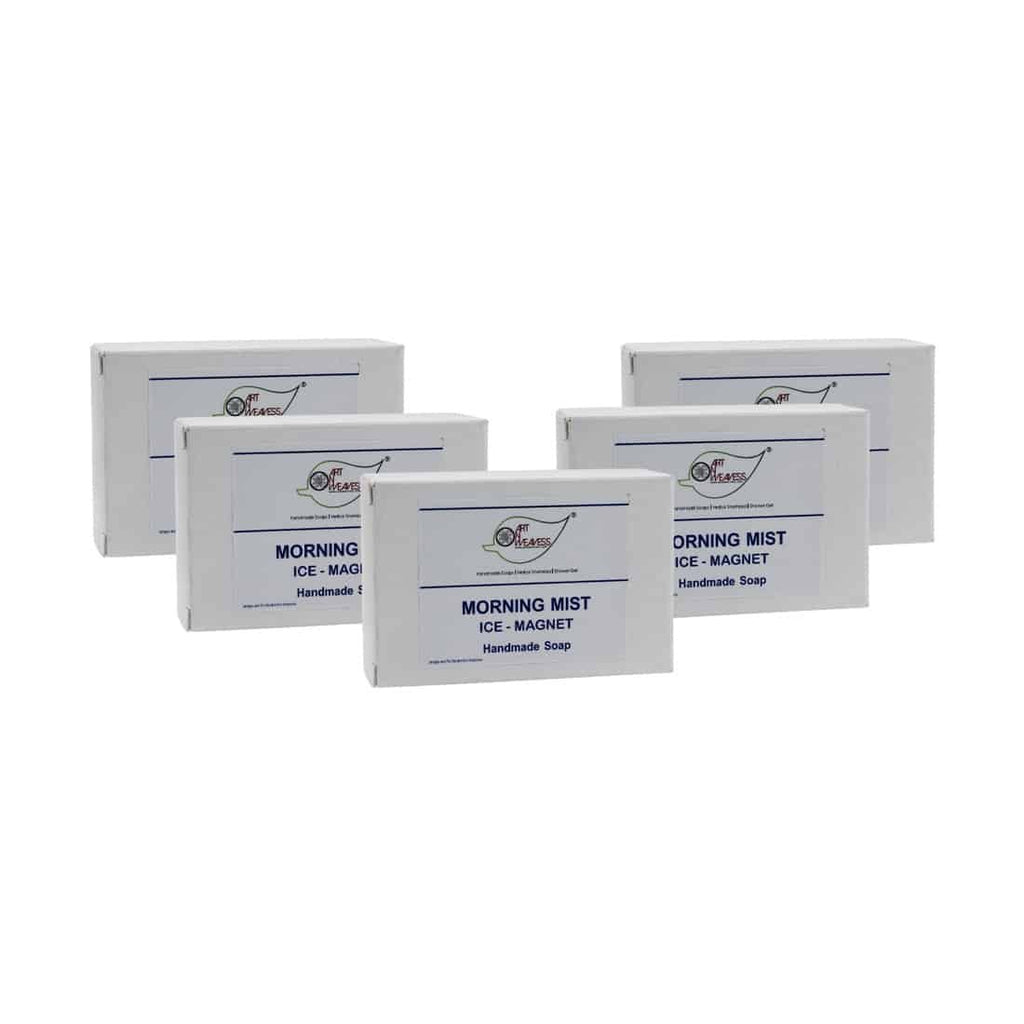 Morning Mist ICE MAGNET Handmade Soap NT – Economy Pack 5