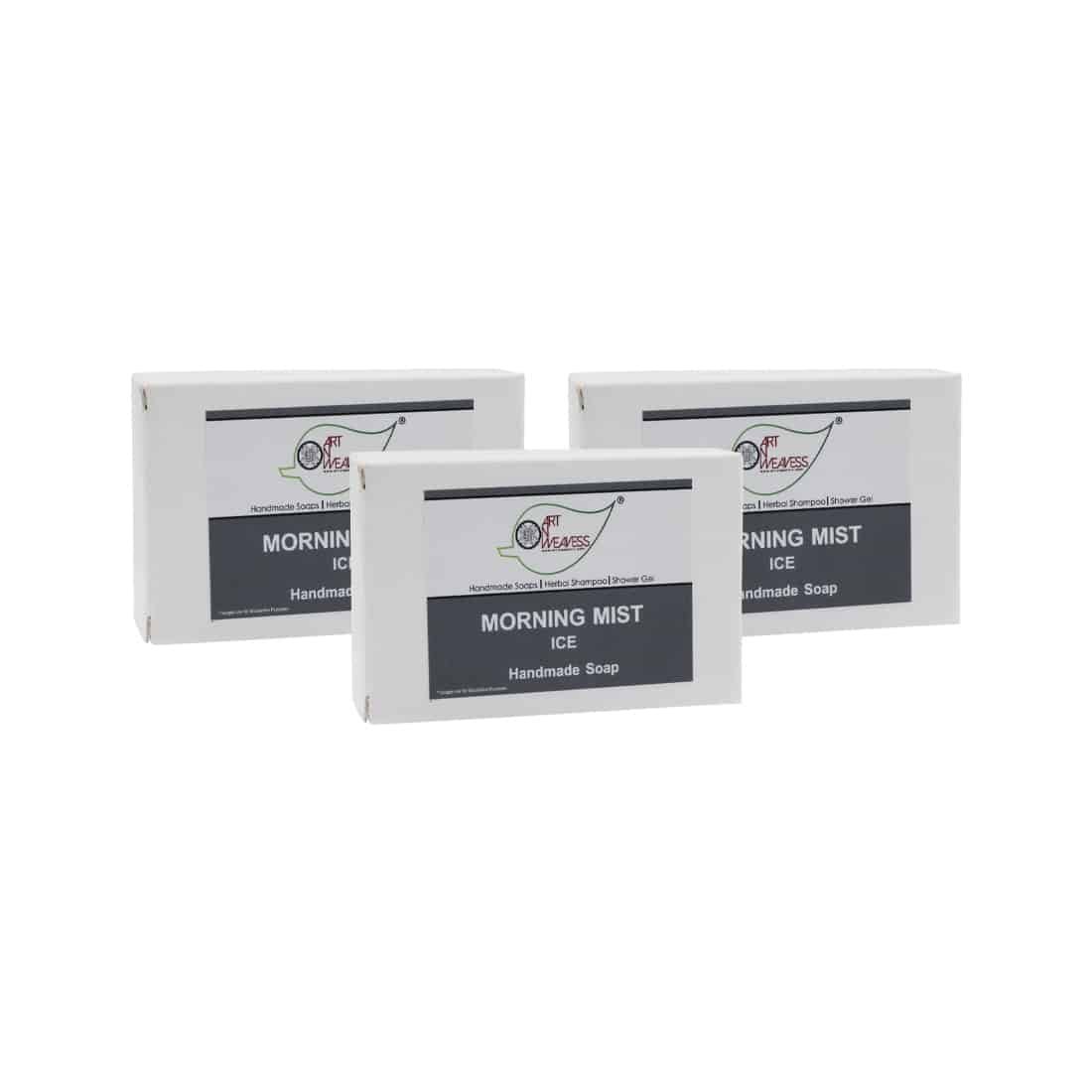 Morning Mist ICE Handmade Soap NT – Economy Pack 3