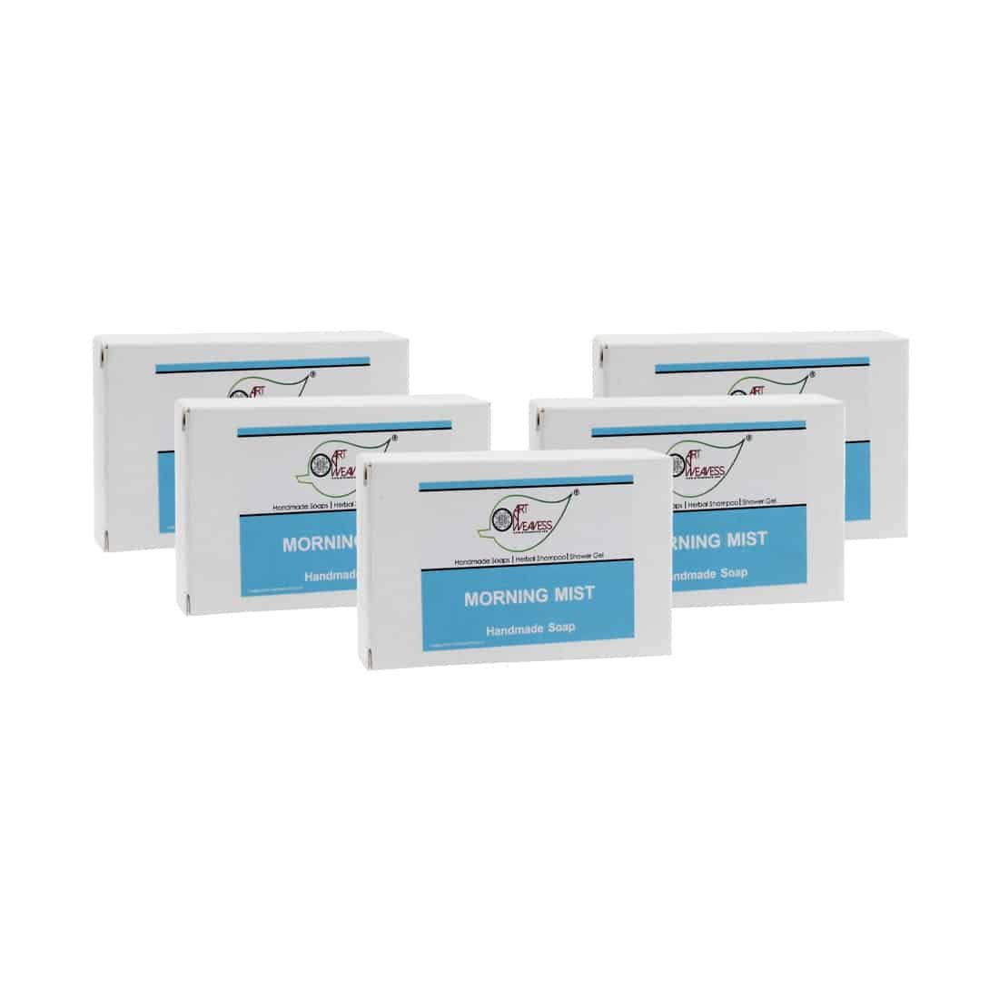 Morning Mist Handmade Soap NT – Economy Pack 5