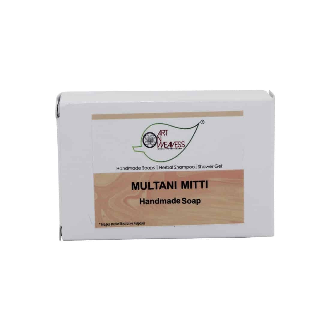 Multani MItti Handmade Soap NT - Pack of 2
