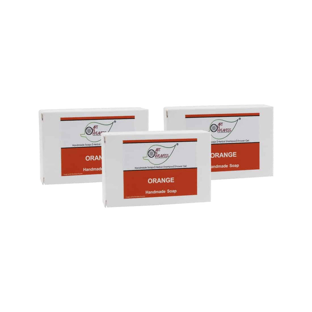 Orange Handmade Soap NT – Economy Pack 3