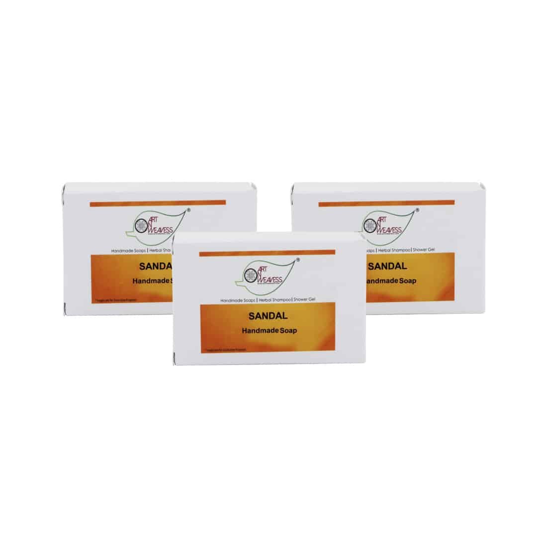 Sandal Handmade Soap NT – Economy Pack 3