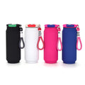 {500 ML} 304 Stainless Steel Vacuum Cup Bottle with Fashion Rope Carrying Loop {Multicolor} - 20527