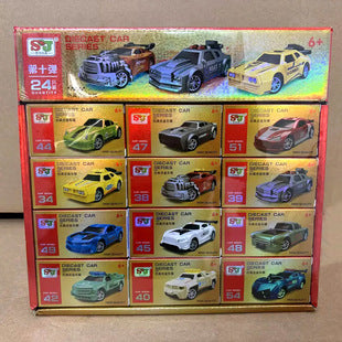 Die-Cast Pickup Metal Truck Toy Car {Random Caracter} - 10876