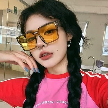 Square Sunglasses Travel Glasses Multicolor Optional Uv400