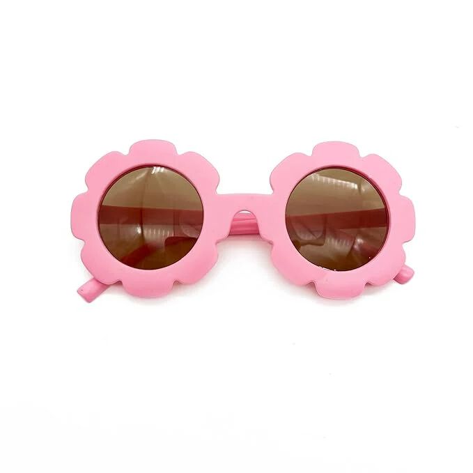 Flower Shaped Sunglasses Cute Outdoor Sunglasses Eyewear for Kids