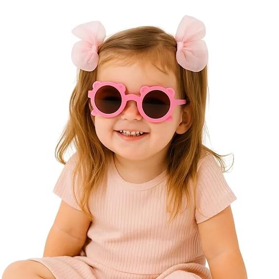 Sunglasses – Stylish Eyewear for Baby Boys & Girls, Leopard Design Fancy Goggles for Outdoor Protection