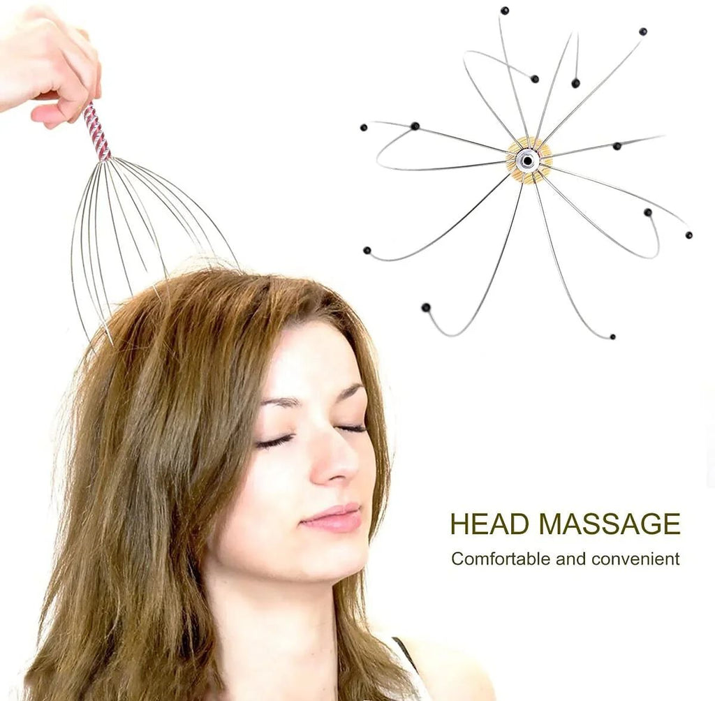 Held Scalp Head Massager