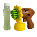 Sunflower Bubble Gun Fun Blaster for Kids | 21 Holes Battery Operated Bubble Gun