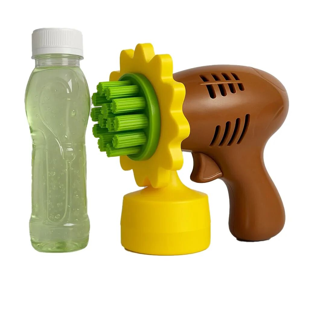 Sunflower Bubble Gun Fun Blaster for Kids | 21 Holes Battery Operated Bubble Gun