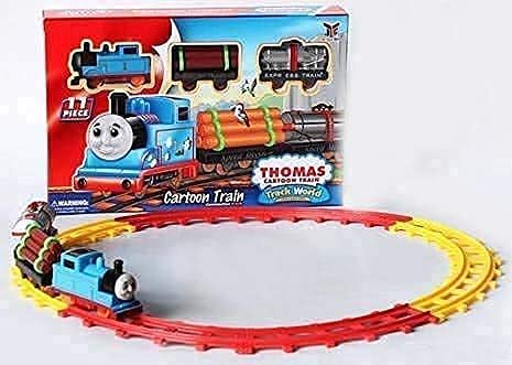 Thomas Cartoon Train Track Colorful Toy, Battery Operate.3