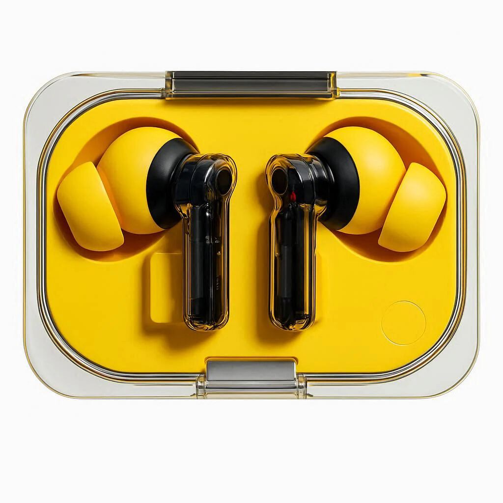 Wireless Earbuds, 45dB Hybrid Noise Cancelling, Hi-Res Audio, Advanced Equaliser, Dual Connect, 6 Mics, 42.5H Playtime, Bluetooth