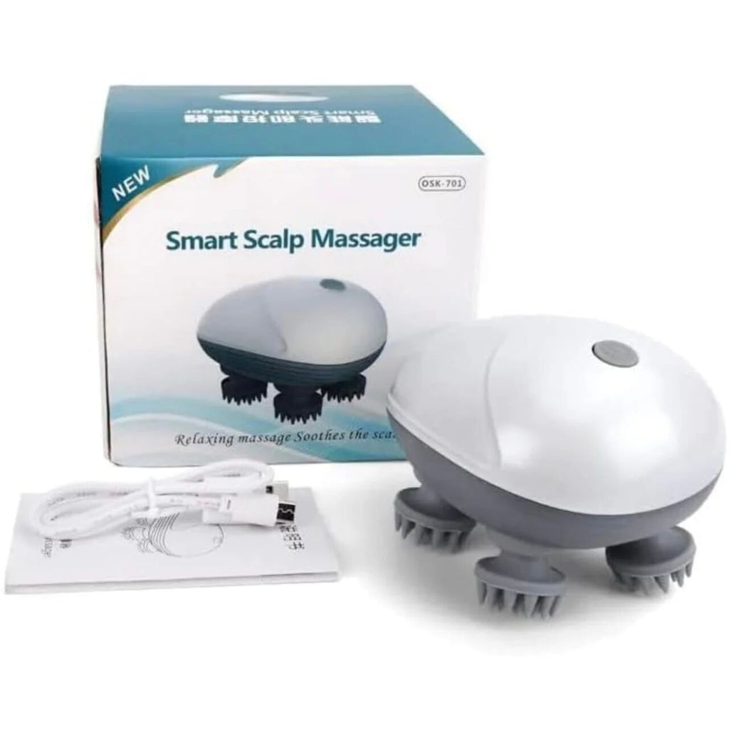 Scalp Massager, Advance Red Light Therapy for Boost Growth Fall Control Therapy 3 Speed Mode Handheld