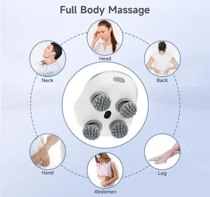 Scalp Massager, Advance Red Light Therapy for Boost Growth Fall Control Therapy 3 Speed Mode Handheld