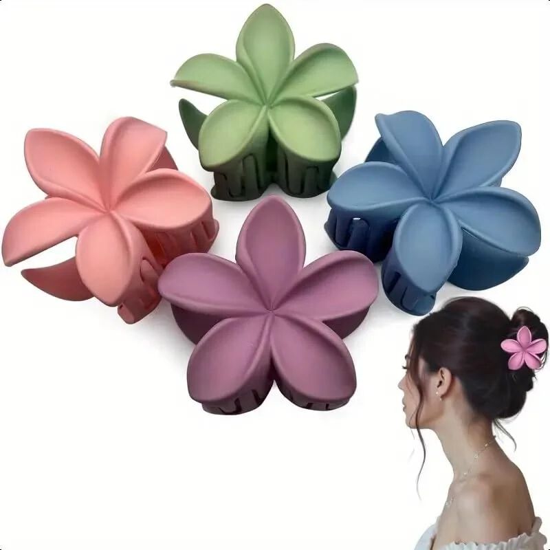 Flower claw clips clutchers