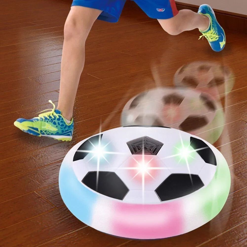 Football with Powerful LED Light and Foam Bumpers
