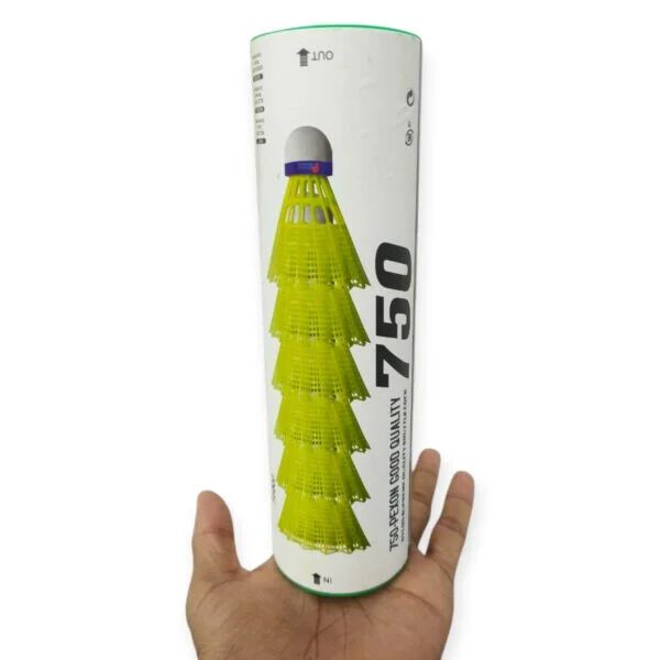 750 Nylon Quality Badminton Shuttlecock {Pack of 6}